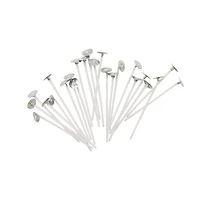 Pre-Waxed Candle Wicks & Clips by Make Market®