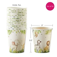 Kate Aspen 7oz. Safari Baby Paper Cups, 16ct.