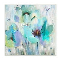 Stupell Industries Blue Lilly Abstraction Wall Art 