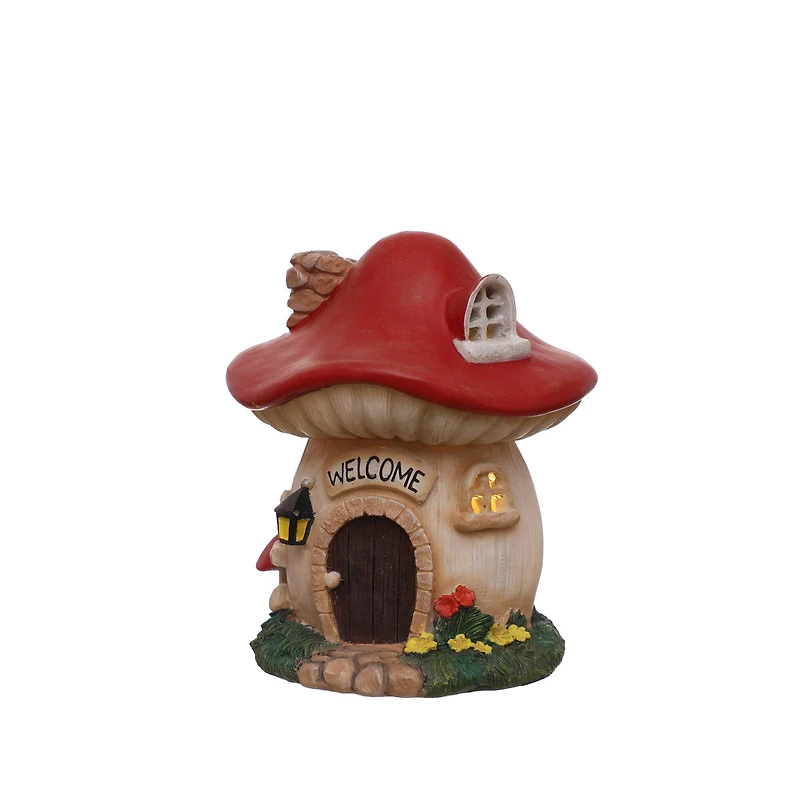 Mini LED Mushroom House Decoration by Ashland®