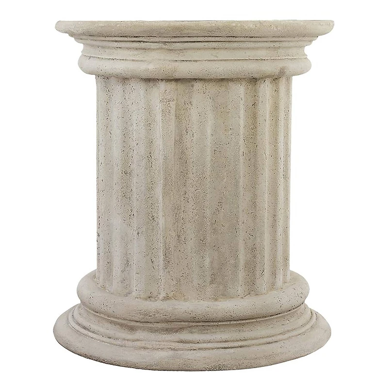 Design Toscano 18" Roman Doric Column Classical Fluted Architectural Plinth