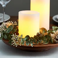 White 3" x 4" LED Pillar Candle By Ashland®