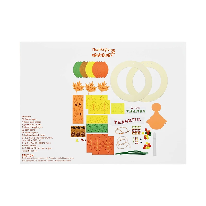 Thanksgiving Wreath Craft Kit by Creatology™