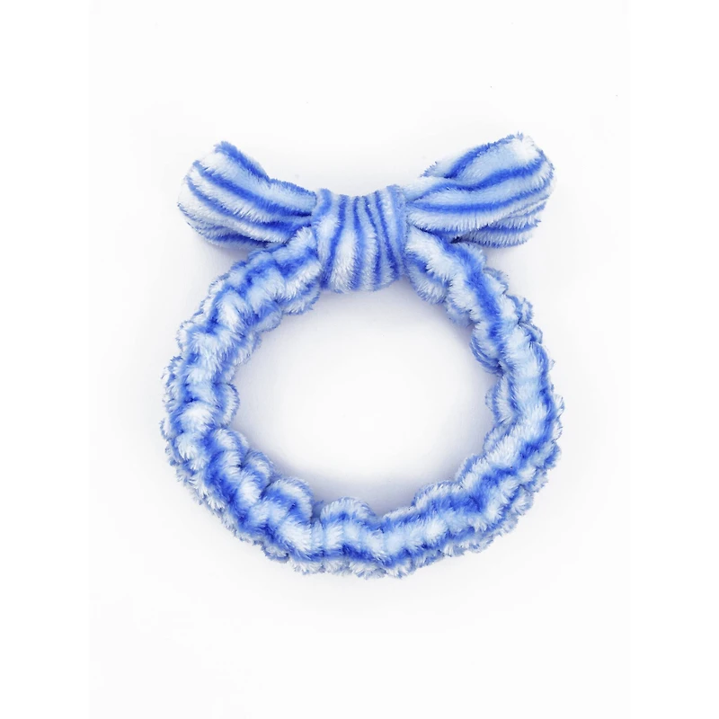 Assorted Next Chapter Striped Velvet Spa Headband, 1pc. by Fab Finds