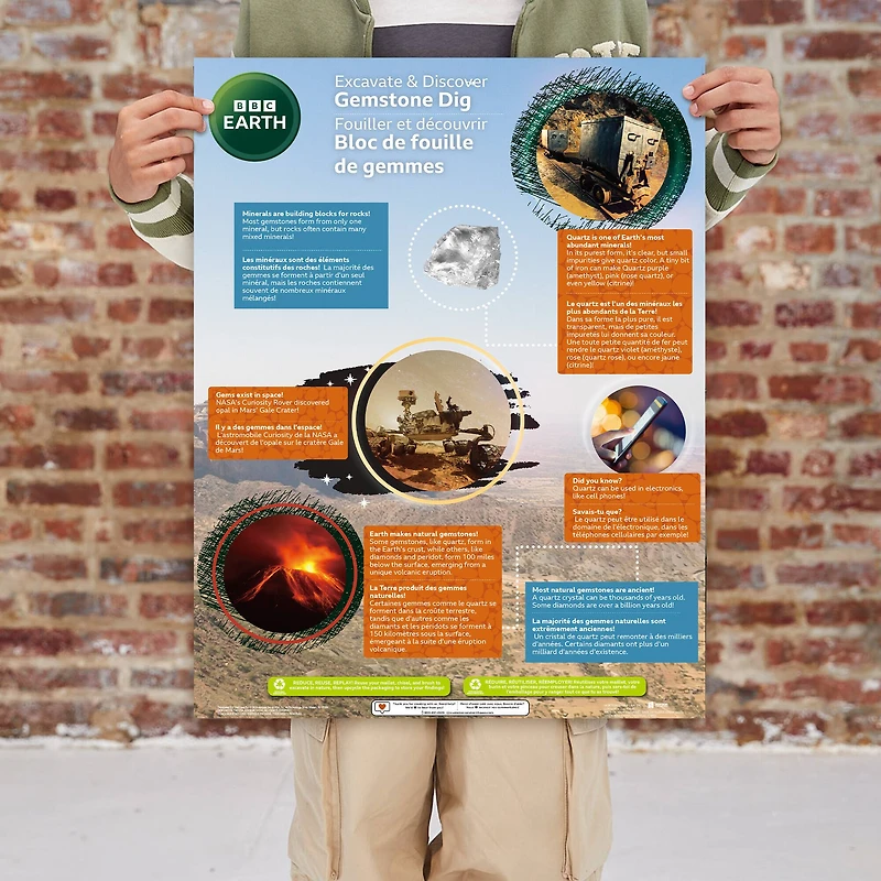 BBC Earth Excavate & Discover Gemstone Dig