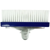 Pool Central 5.5" Blue Swimming Pool Bristle Brush Head with Handle