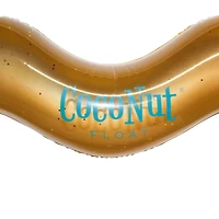 CocoNut Float 4ft. Gold Glitter Heart Pool Float