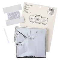 Happy Birthday Silver Foil Balloon Banner Kit By Celebrate It™