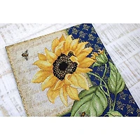 LetiStitch Sunflower Melody Counted Cross Stitch Kit