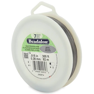 Beadalon® 7 Strand Bright Bead Stringing Wire
