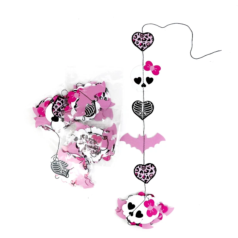 Pink & Black Halloween Backdrop by Celebrate It™