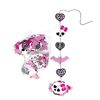 Pink & Black Halloween Backdrop by Celebrate It™