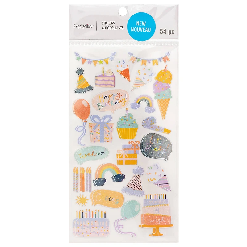 Birthday Party Stickers by Recollections™