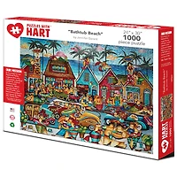 Hart Puzzles Bathtub Beach by Jennifer Garant 1,000 Piece Jigsaw Puzzle