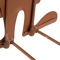 Glitzhome® 3ft. Metal Snowman & Santa Yard Stake Set