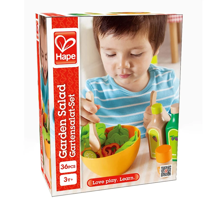 Hape Garden Salad Kitchen Food Playset