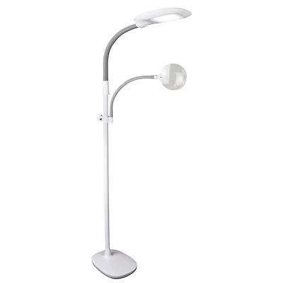 OttLite EasyView LED Craft Floor Lamp