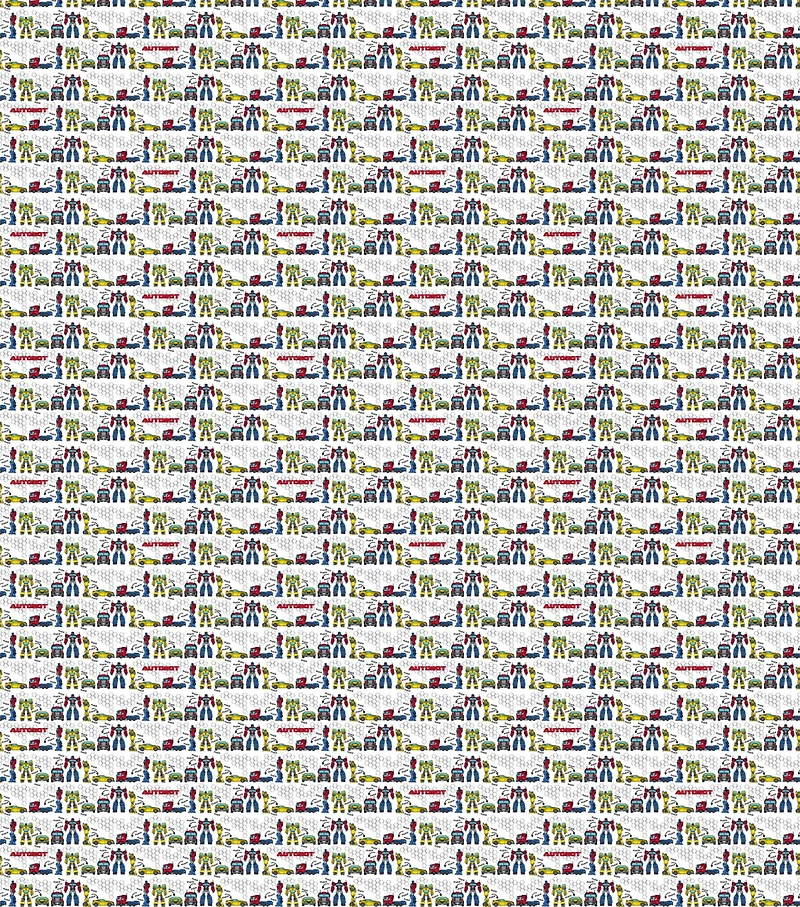 Hasbro Transformers Friends Cotton Fabric