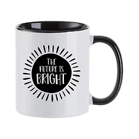 Craft Express 11oz. Sublimation Black Handle Mugs, 6ct.