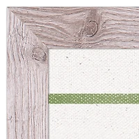 He Is Risen Green Stripes 2 16" x 20" Western White Framed Print