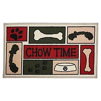 DII® Chow Time Printed Nylon Accent Rug, 1.5ft. x 2.5ft.