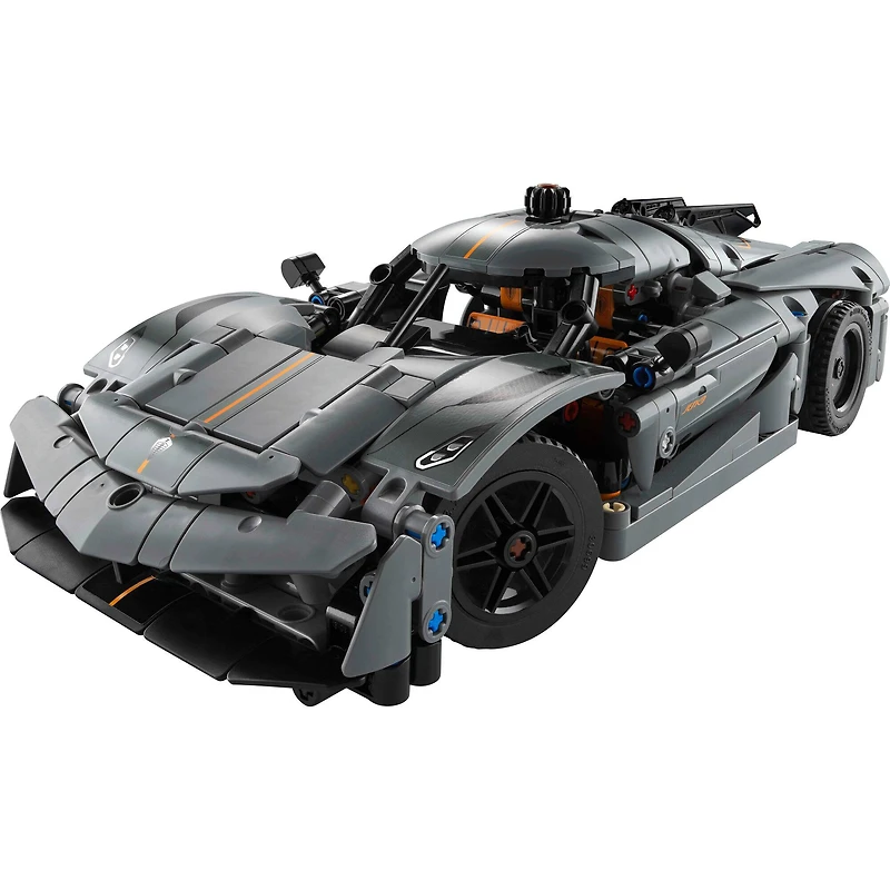 LEGO® Technic™ Koenigsegg Jesko Absolut Gray Hypercar 42173