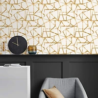 Surface Style What's Your Angle Peel & Stick Wallpaper