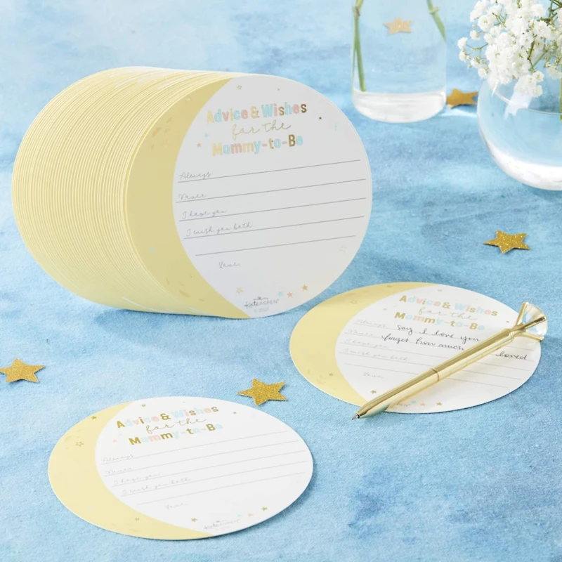 Kate Aspen® Twinkle Twinkle Advice Card & Baby Shower Game Set