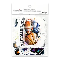 Sports Vinyl Die Cut Stickers by Recollections™