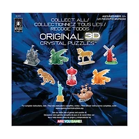 3D Crystal Puzzle - Castle (Clear): 125 Pcs
