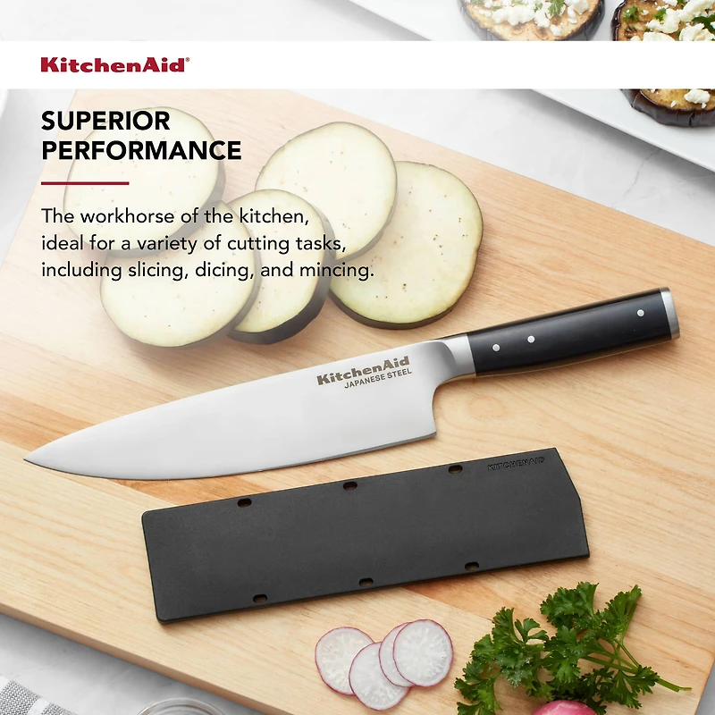 KitchenAid Gourmet 8" Chef Knife with Sheath