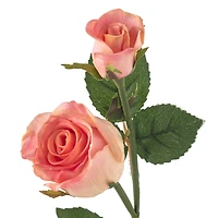 Pink Faux Real Rose Stem by Ashland®