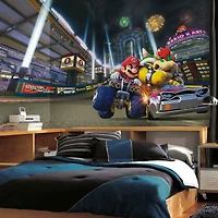 Mario Kart 8 XL Chair Rail Prepasted Mural