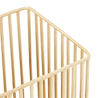 Set of 3 Gold Metal Modern Candle Holder, 4.25", 11", 16.25"