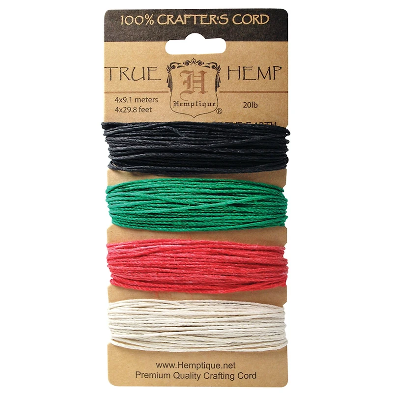 Hemptique® Primary Hemp Cord Set, 20lb. 