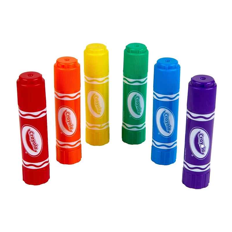 Crayola® Project™ Quick-Dry Paint Sticks, 6 Packs of 6