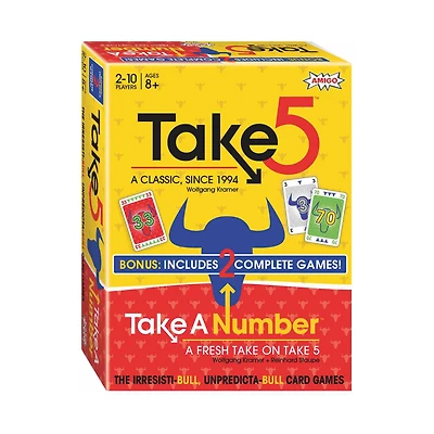 Take 5™ & Take a Number Card Game Bonus Pack