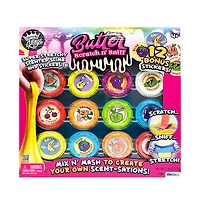 Compound Kings® Butter Scratch n' Sniff Scented Slime & Stickers