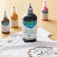 Scribbles® Shiny Black 3D Fabric Paint