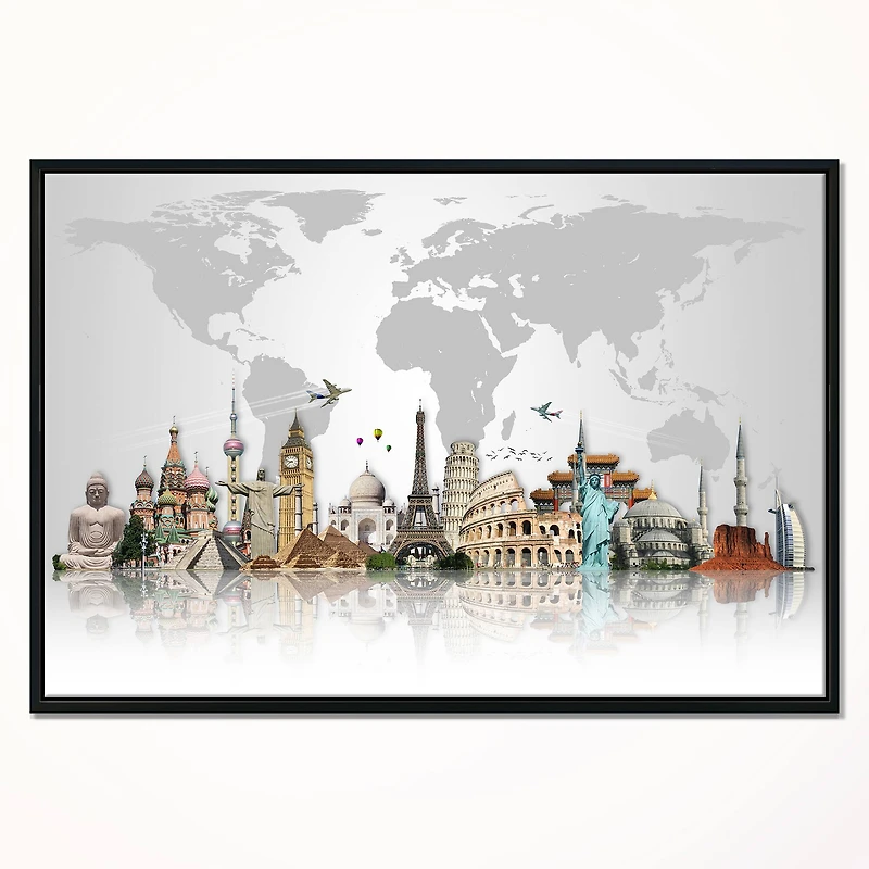Designart - Famous Monuments Across World