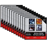 12 Pack: 12.5" x 12.5" Black LP Album Frame by Studio Décor®