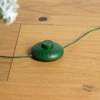 7ft. Pre-Lit Flocked Fir Artificial Christmas Tree, Warm White LED Lights 