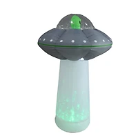 7ft. Inflatable Alien UFO with Inferno Tractor Beam