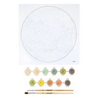 Mountain Scene Paint-by-Number Plywood Surface Kit by Artist's Loft®