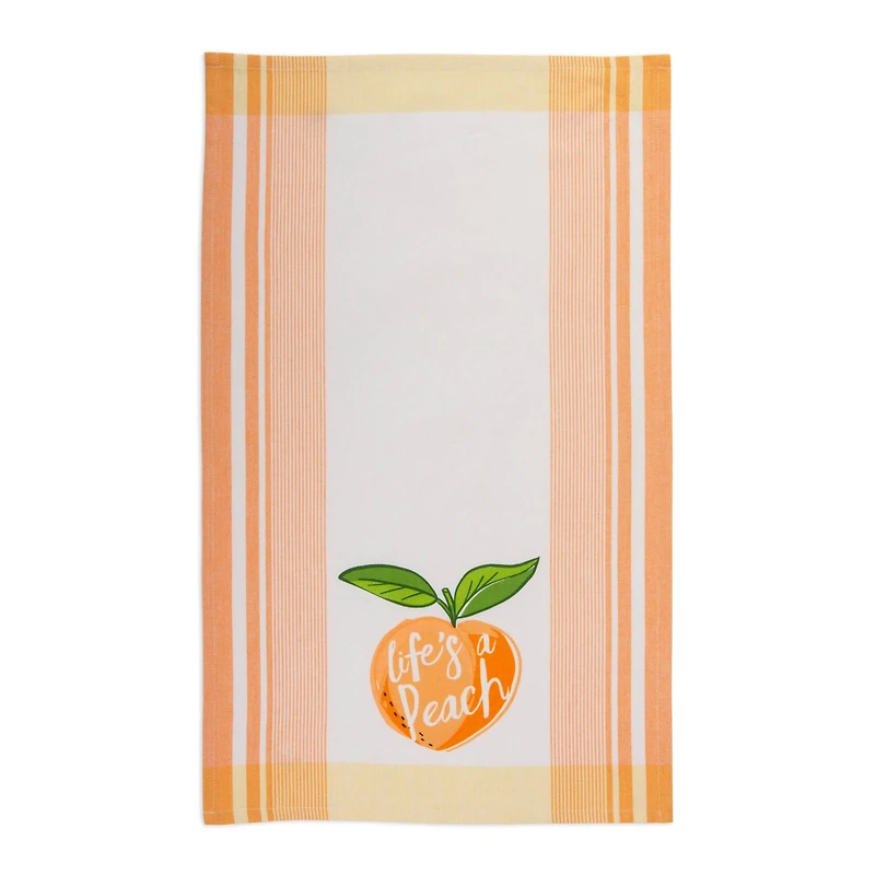 DII® Hello Summer Print Dishtowel, 3ct.