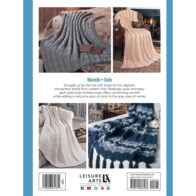 Leisure Arts® Big Book of Quick Knit Afghans Book