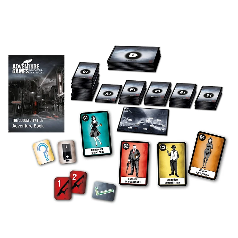 Thames & Kosmos Adventure Games: The Gloom City File