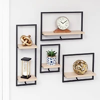 Honey Can Do Long Floating Wall Shelf