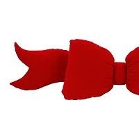 40" x 11" Red Bow Pillow by Ashland®