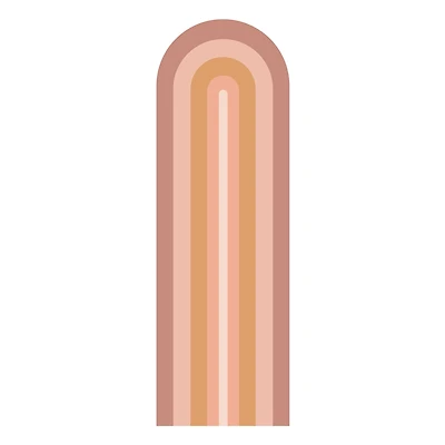 WallPops Retro Rainbow Archway Decal